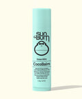 Sun Bum CocoBalm lip balm in Ocean Mint flavor on a white background
