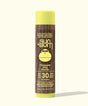 Sun Bum Pineapple SPF 30 lip balm on a white background