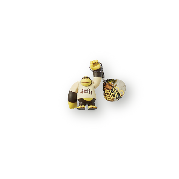 Lucky Bum Figure Keychain